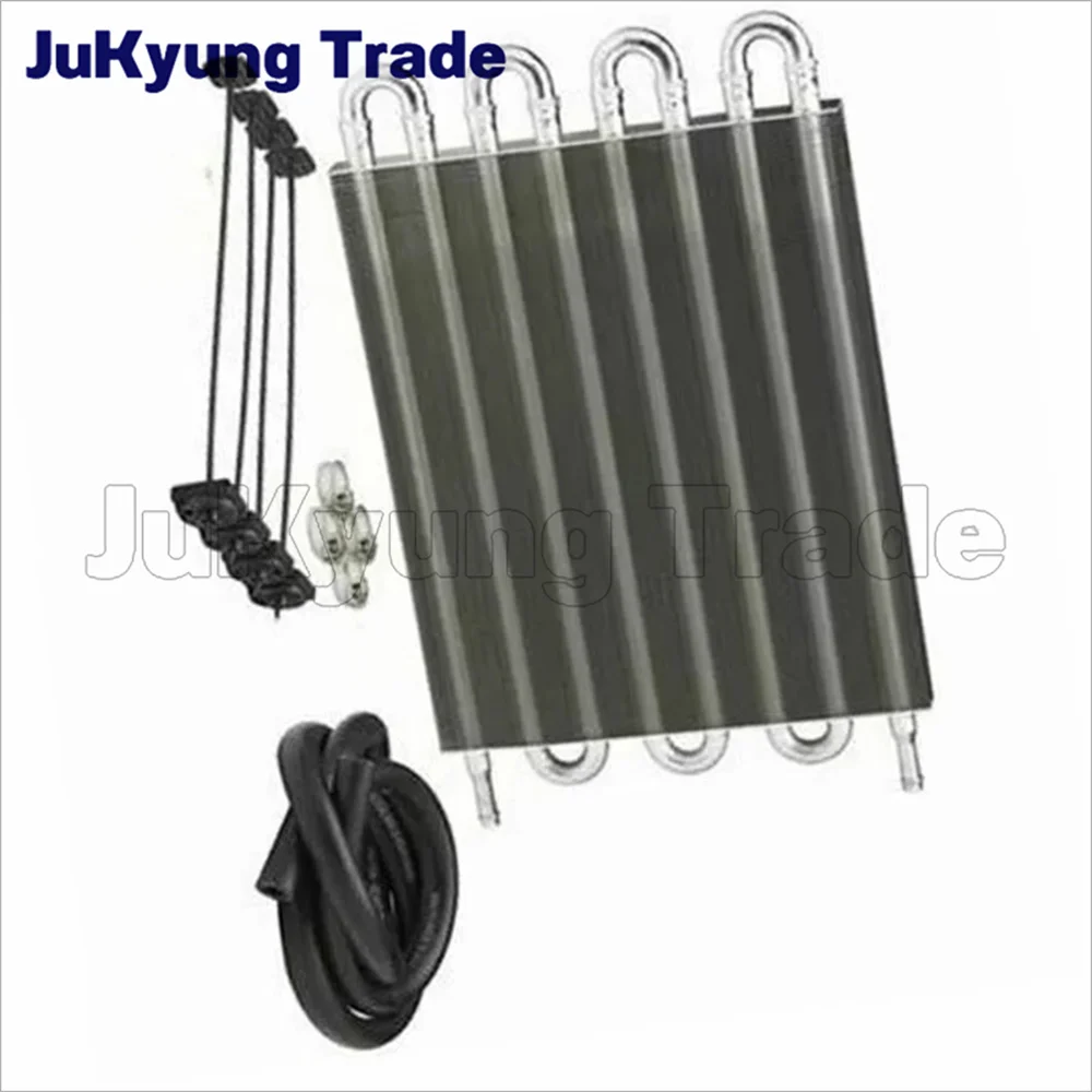 10 صف 8 صف 6 صف 4 صف 2 صف الألومنيوم ناقل الحركة عن بعد مبرد الزيت/مجموعة محول المبرد اليدوي التلقائي #5