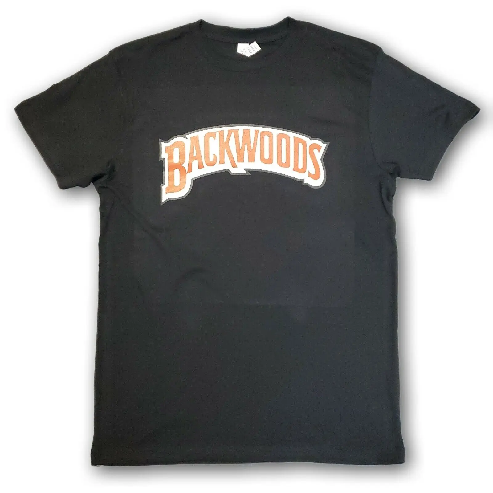 

Backwoods Men's Black Short Sleeve T-shirt New