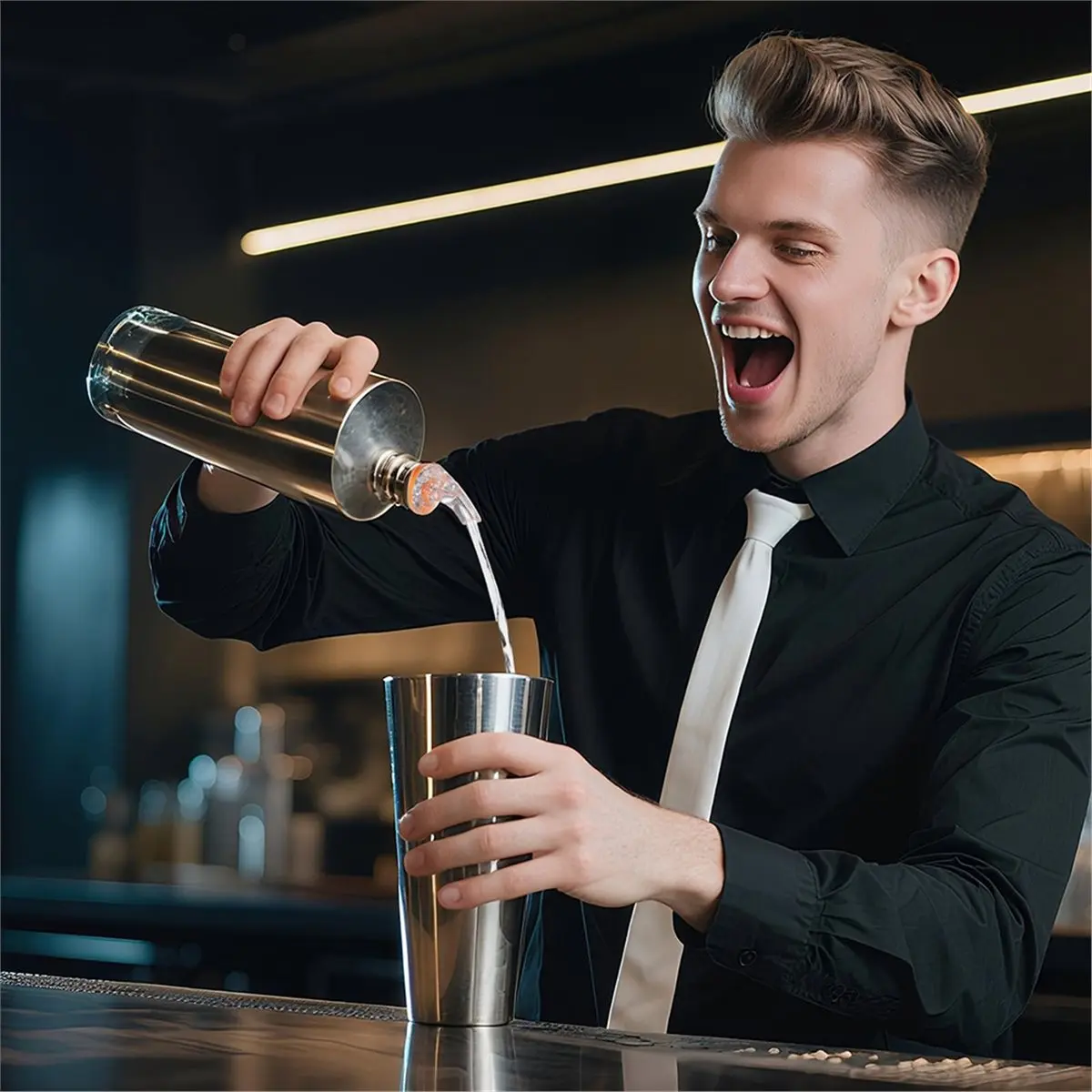 12 Universal Wide-Neck Pouring Spouts Pourers, Suitable for Bars and Home Use,Essential Accessories for Bar Mixing Tools