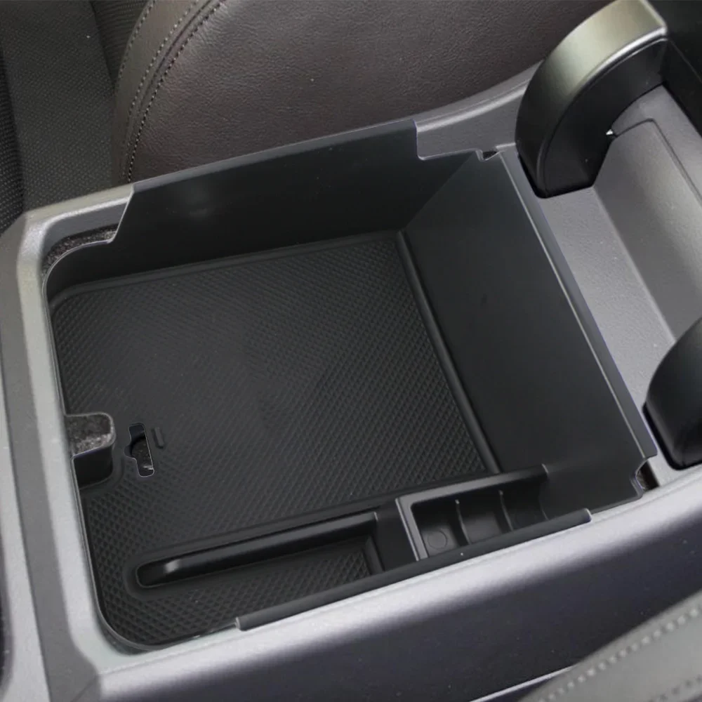 Car Armrest Box Storage Tray for Volkswagen VW Touareg 2011 - 2018 Central Console Holder Container Organizer Accessories