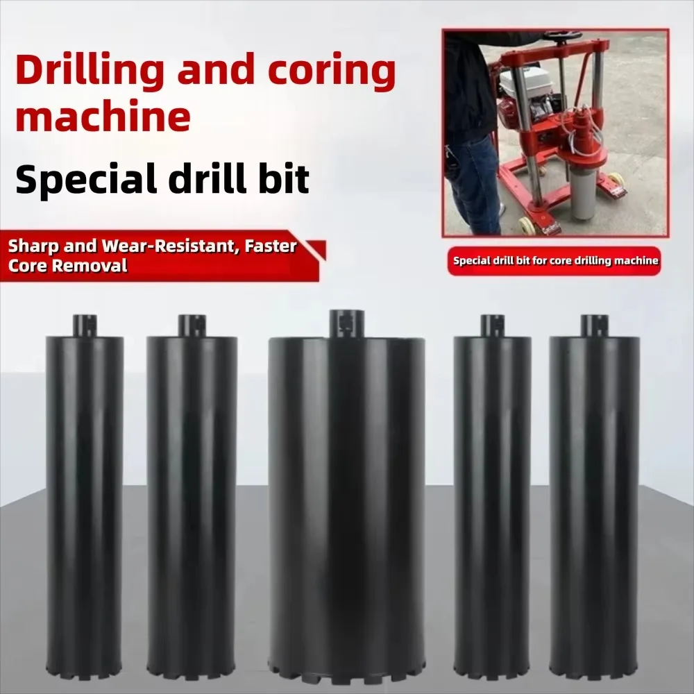 Taizhou Positive Reverse Thread Diamond Core Bit Engineering Drilling Tool For Concrete Asphalt Road Base Material