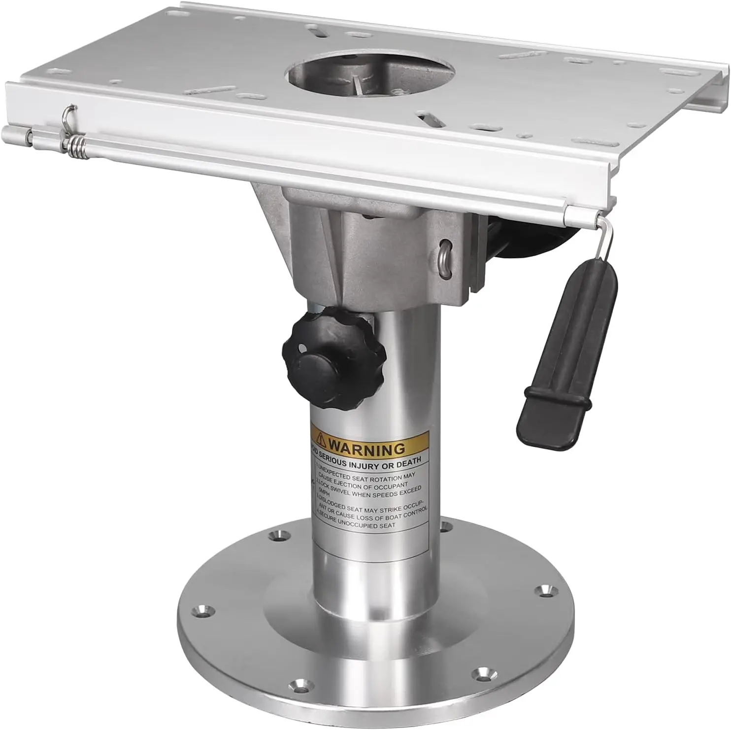 

Boat Seat Pedestal Boat Seats and Bases with Slide and Swivel for Locking Captain Chair