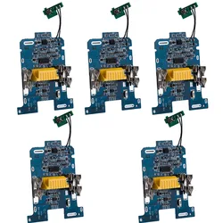 리튬 이온 배터리 BMS PCB 충전 보호 보드, 마키타 BL1830 BL1815 BL1860 LXT400 BL1850, 18V 전동 공구, 5 개