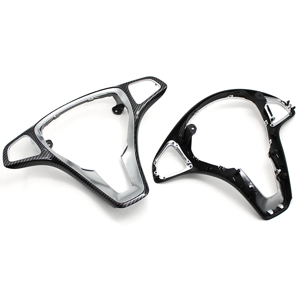 W205 W213 W253 W218 W166 W447 Verbesserte Innen Auto Lenkrad Chrome Abdeckung Panel Trim Für Mercedes Benz C E GLC CLS Klasse – Detail 17