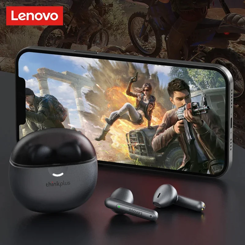 

Original Lenovo LP1 PRO HIFI Stereo Bass Headphone TWS Wireless Bluetooth V5.3 Earphone Sport Gaming Headset with Mic