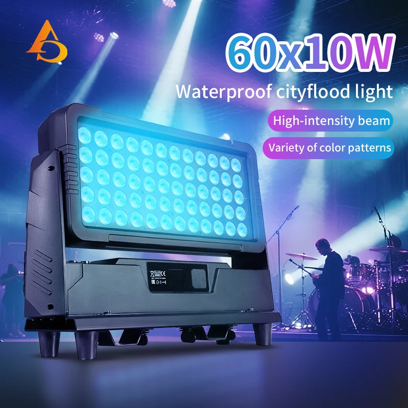 AICPOSE 60x10W RGBW 4in1 IP65 – Outdoor Lighting Architectural Bewertung und Preis