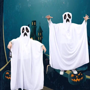 Trang phục Halloween cos quần áo vui nhộn trẻ em người lớn cosplay trắng ma mantle trang phục Halloween cho người phụ nữ giết người 12 Demon phụ nữ giả tưởng bán hàng chính - №8