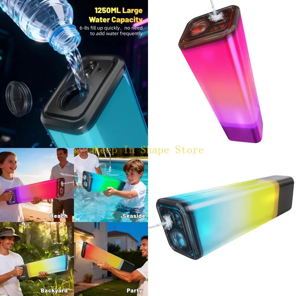 

U1JC Bright Water Play Tool With 1250ML owner And 32 Foot extent For Pool Fun