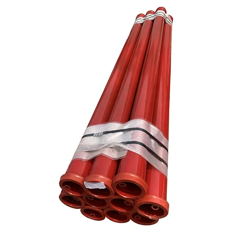 DN125*3M/6M Concrete Pump Pipe hardened pipe for concrete pump truck