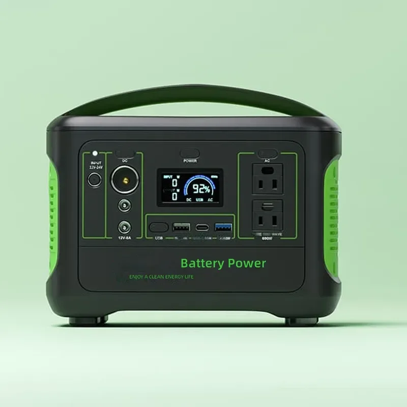Solar Portable Energy Storage Power Supply 300w 600w 1200w 1500w Portable Power Station for Outdoor Camping