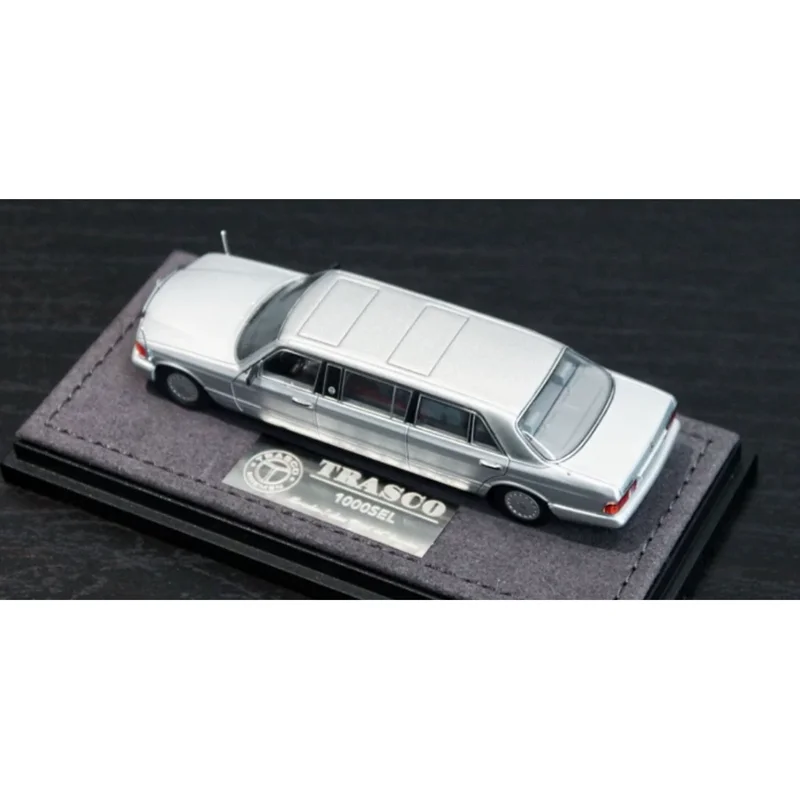 Diecast 1:64 Scale S-class W126 1000SEL Extended Limousine Simulation Alloy Material Toy Vehicle Collection Ornament