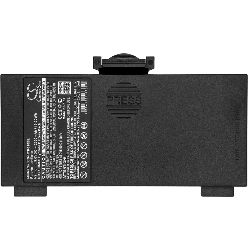 

Battery for 68303000, 68303010, 6830303001, 70745, FBH1200, GA, GL, GR, GR-W, TG PN: 68303000, 68303010, FBH-1200, FUA-07