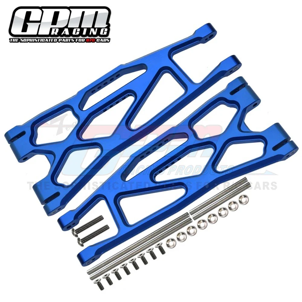 GPM for Traxxas 1/6 XRT 1/5 X-MAXX WideMaxx 8S 4WD Monster Truck Upgrade Parts Metal Front Rear Lower Suspension Arm 7893 7894
