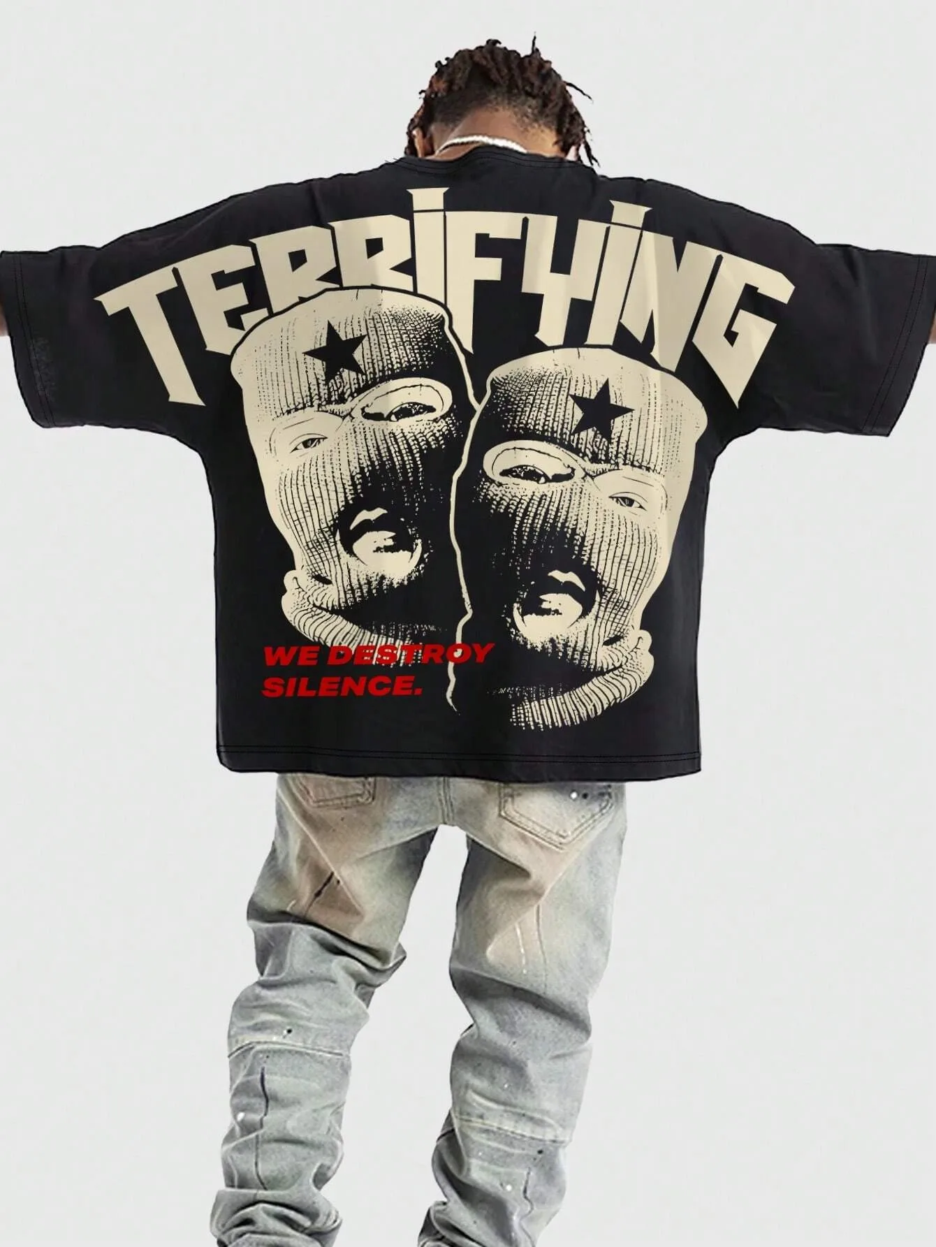 2026 Summer New Men's T-shirt with 3D Letter Pattern Printing Street Casual Fashion Comfortable Soft Breathable Lightweight