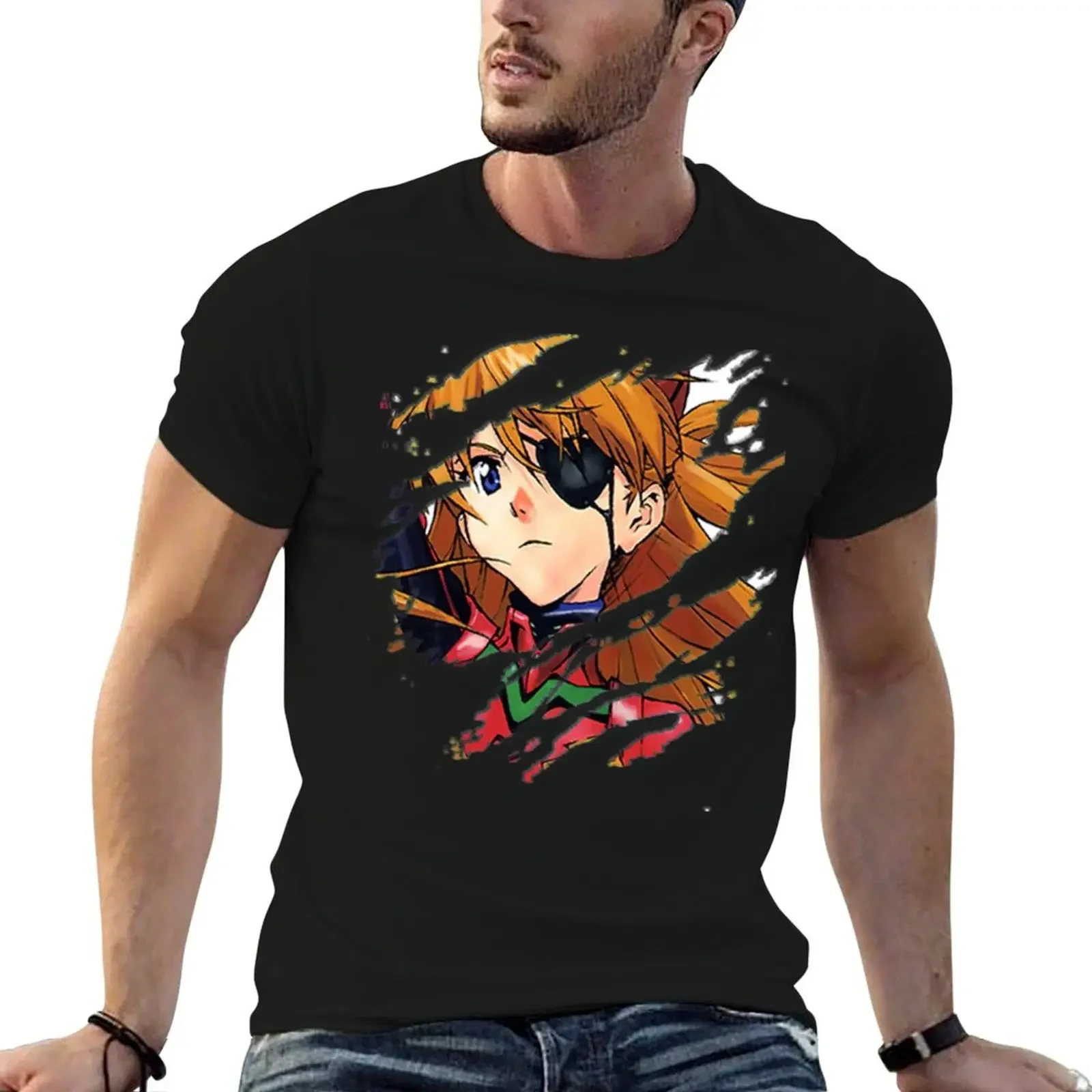 

Asuka T-Shirt new edition anime t shirts plus size tops oversized t shirt men workout shirt