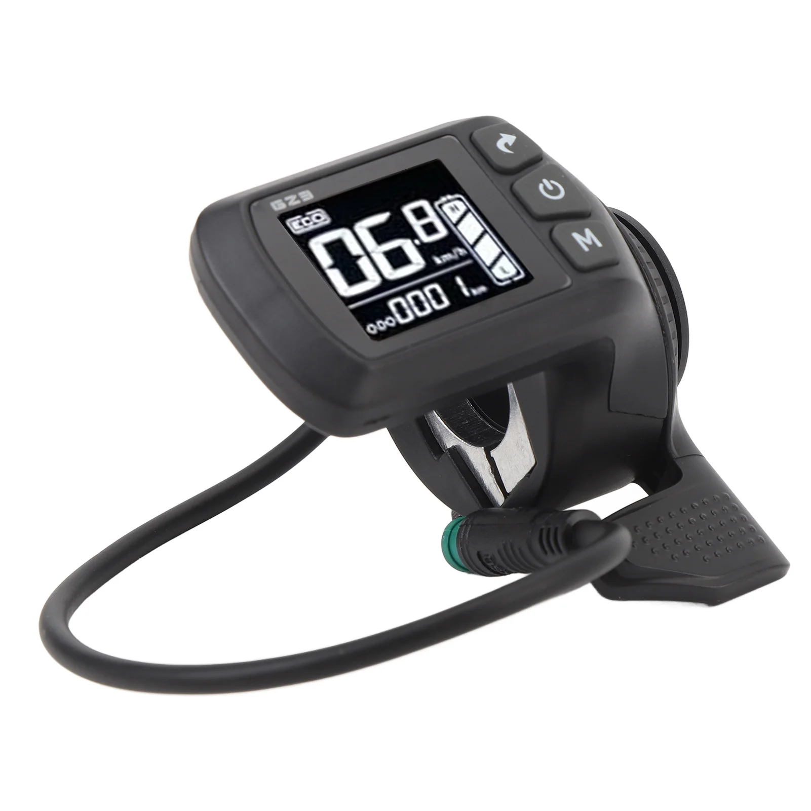 Bike LCD Display Cycling LCD Display Electric Bike LCD Display 2 in 1 Water Proof 5 Pin Connector Electric Bike Display