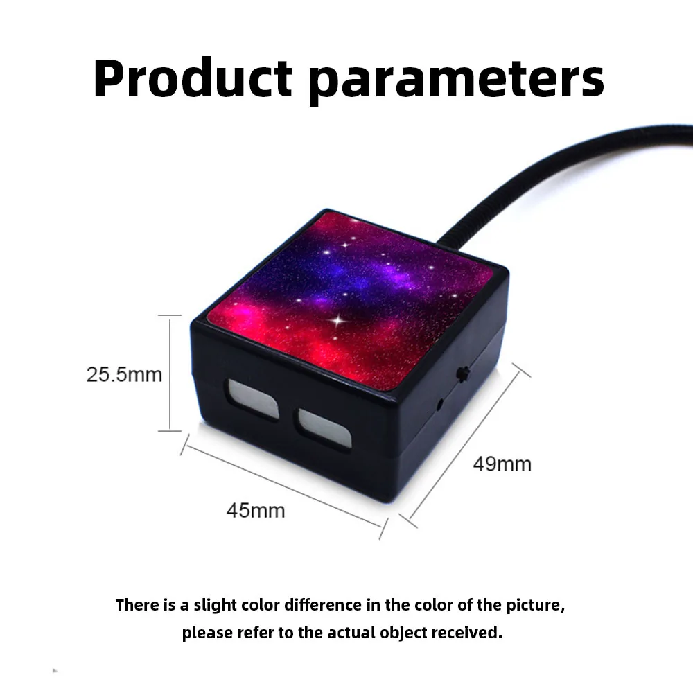 5V gwiazda światło laserowe samochód Auto USB DJ RGB Mini kolorowe muzyczny LED usb-c przyjęcie świąteczne Karaoke atmosfera lampa światło sceniczne