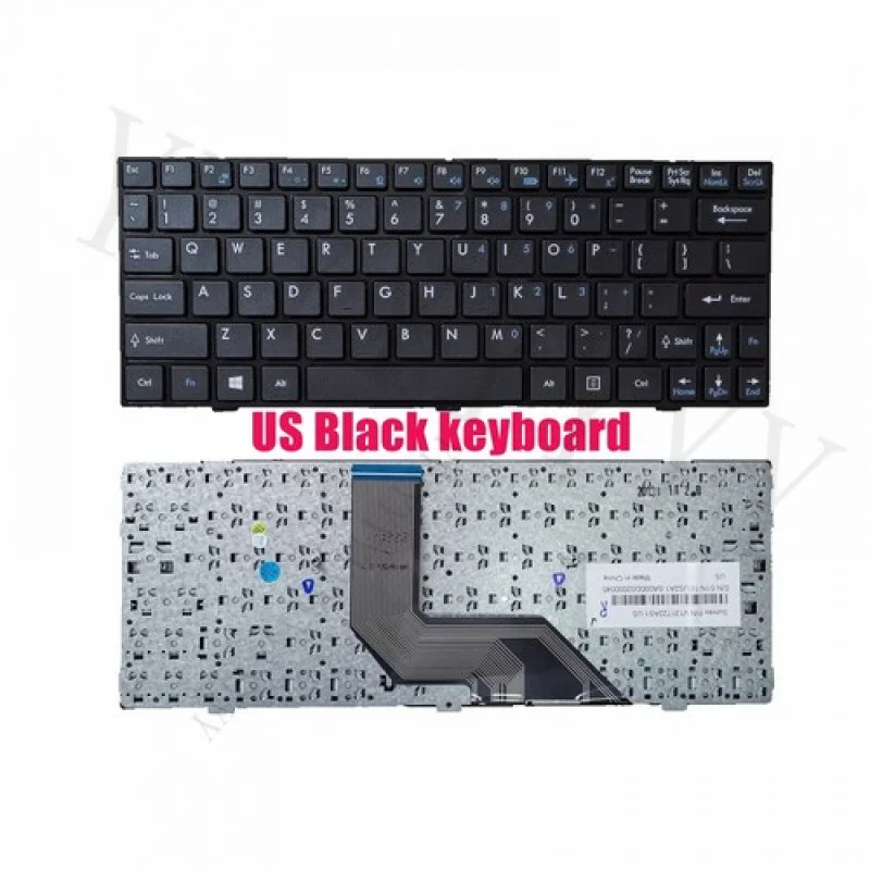 

QUS Black keyboard for MSI S20 0M/S20 2M(MS-1161) S20 4M/S20 Slider 2(MS-1162)