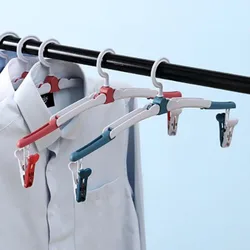 Multifunction Magic Travel Folding Hanger Portable Outdoor Non-slip Hanger with Clips