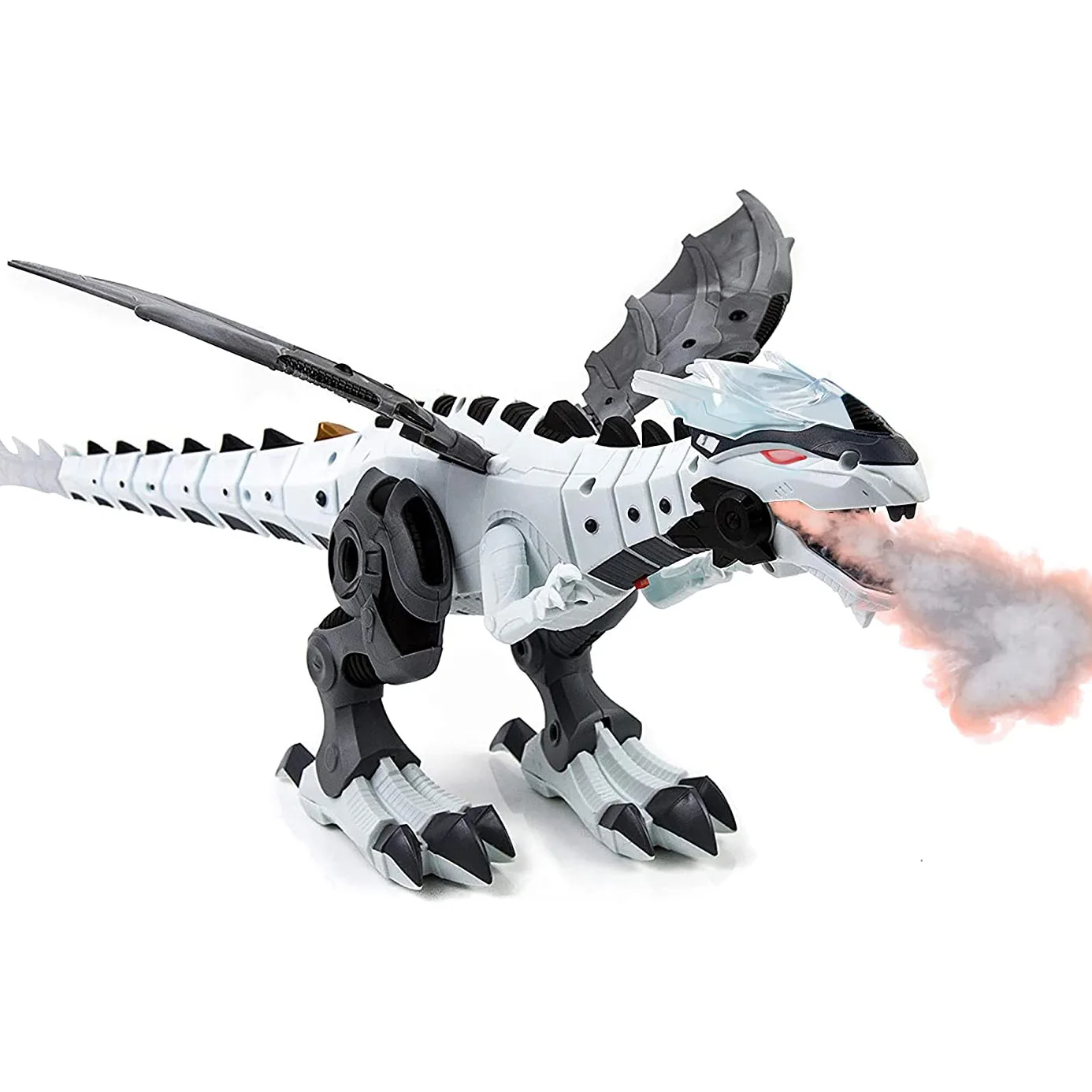 

Dinosaur Toy Large Walking Dragon Toy Fire Breathing Water Spray With Light Sound Mechanical Dinosaurs Model Toys For Kids