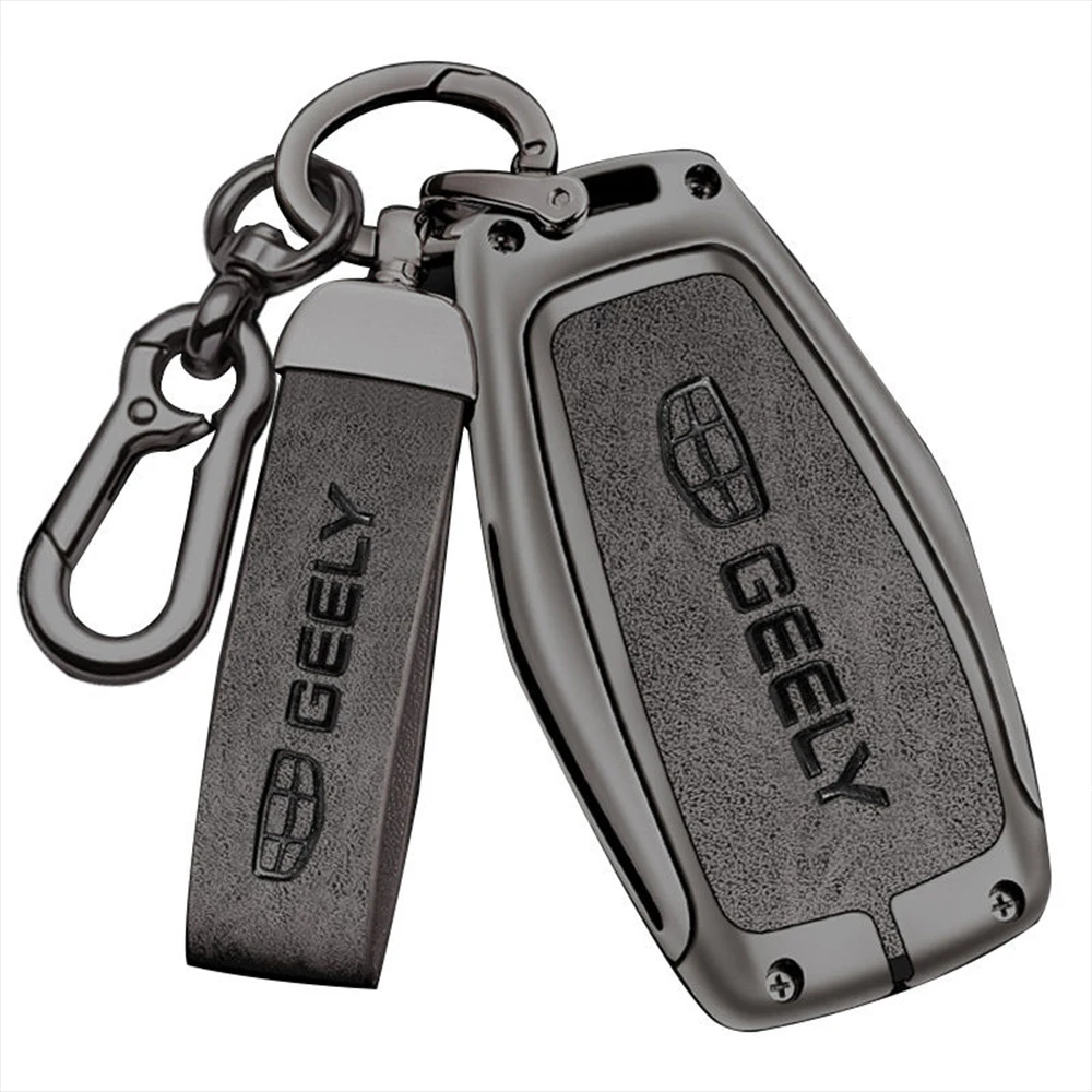 For GEELY ATLAS BOYUE L 2023-2024 Car Remote Control Key Case Keychain Accessories Garnish Trim Cover