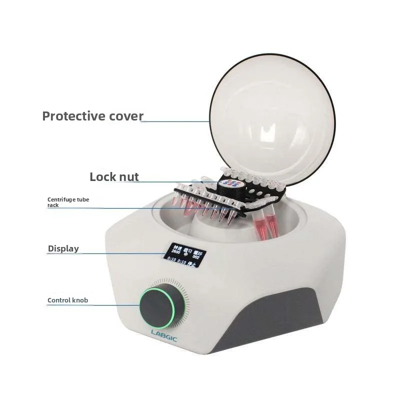 L-CM-MINI Mini Mixing Centrifuge With 4000 RPM Max Speed One-Step Operation