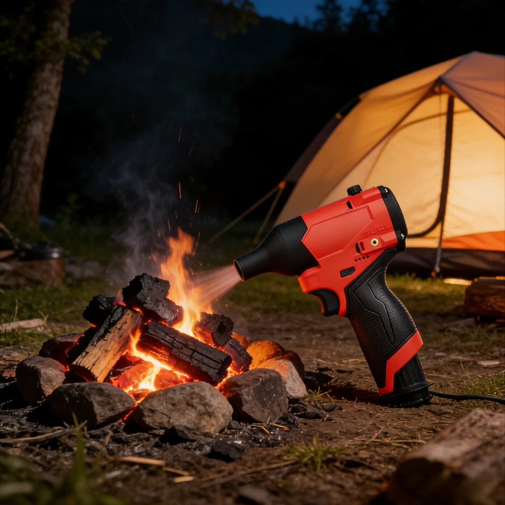 

Бесщеточная турбовоздуходувка 2026 для аккумулятора Milwaukee 12В, 160000 об/мин, с мощным турбонаддувом (без аккумулятора)