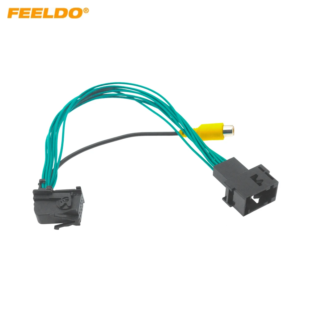 Car Radio Rear View Reverse Camera Video Input Wire Cable Plug Converter For Ford SYNC 1 With 4.2