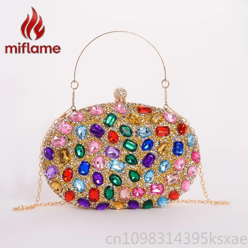 

Вечерняя сумочка-клатч с пайетками и стразами для женщин: блестящая сумка через плечо для вечеринок, свадеб и выпускных вечеров