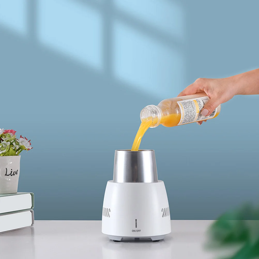 

Cooling Cup Beer Can Cooler Insulated Portable Tumbler Quick Bottle Small Drink Household Electric Fridge