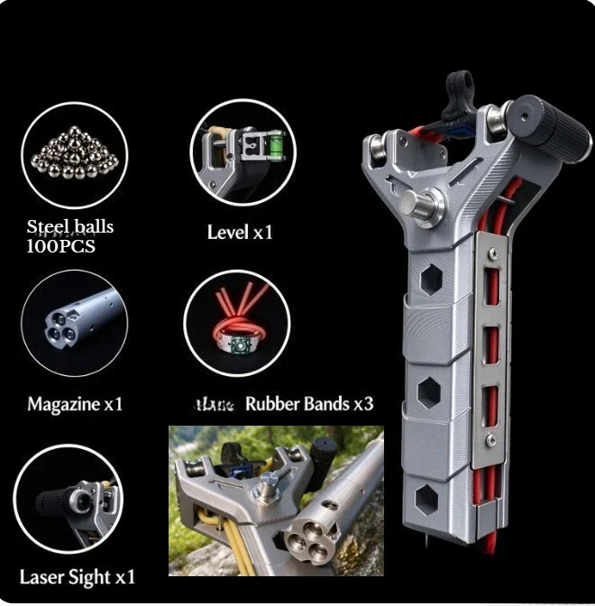 Automatic Loading and Rapid Fire High-precision and Powerful Outdoor Portable Rapid Fire Competitive Tool