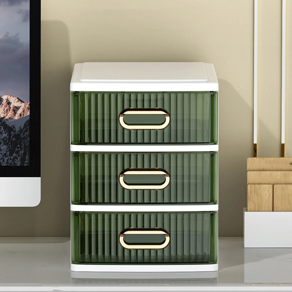 

Office Storage Bins Drawers Desk Desktop Makeup Organizers Cabinet Stationery Artifact