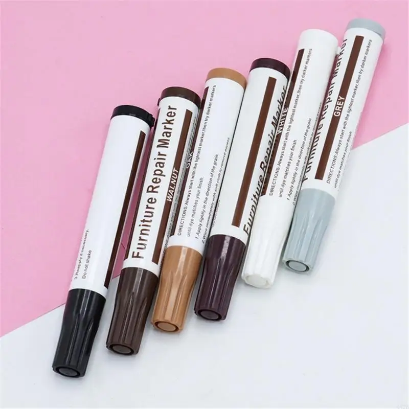 ซ่อมแซมเฟอร์นิเจอร์ปากกาไม้สำหรับพื้นไม้, โต๊ะ, โต๊ะ, คราบ, รอยขีดข่วน