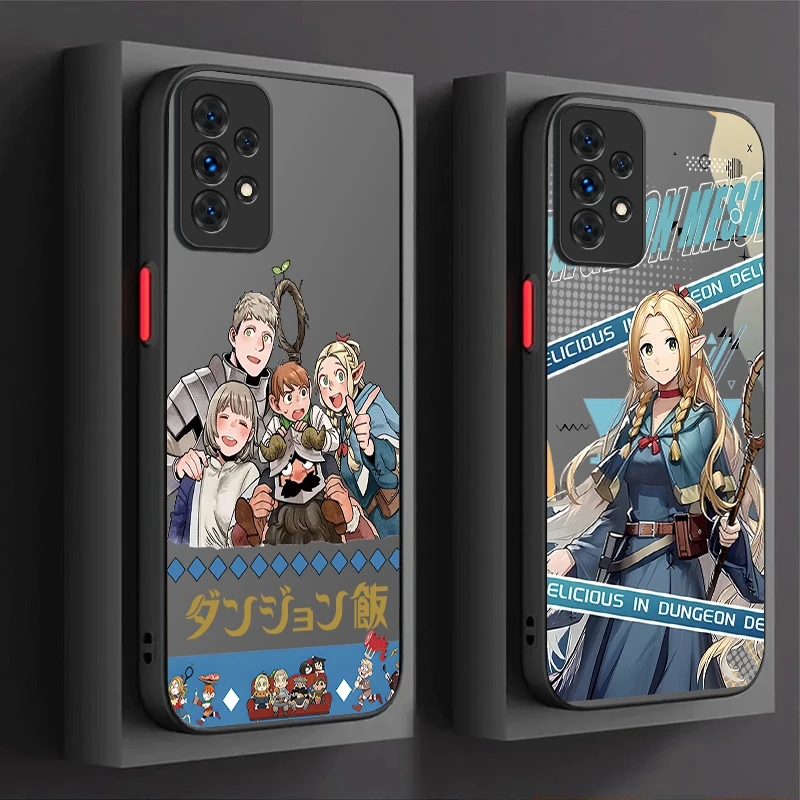 Anime Delicious in Dungeon TPU Case For Samsung Galaxy A16 A53 A54 A34 A24 A06 A05 A05S A13 A23 A33 A73 A72 A52S A52 A32 A22 A12