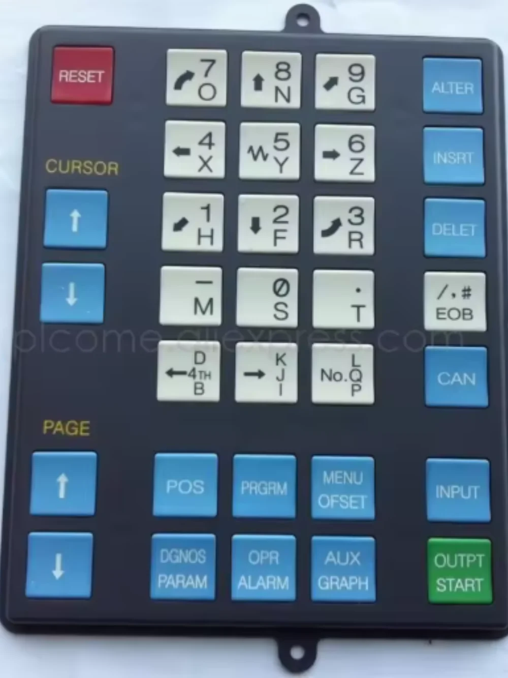 

A98L-0001-0518#M 02 A98L-0001-0518 0M CNC HMI Membrane Keypad buttons for Fanuc Machine Operator Panel
