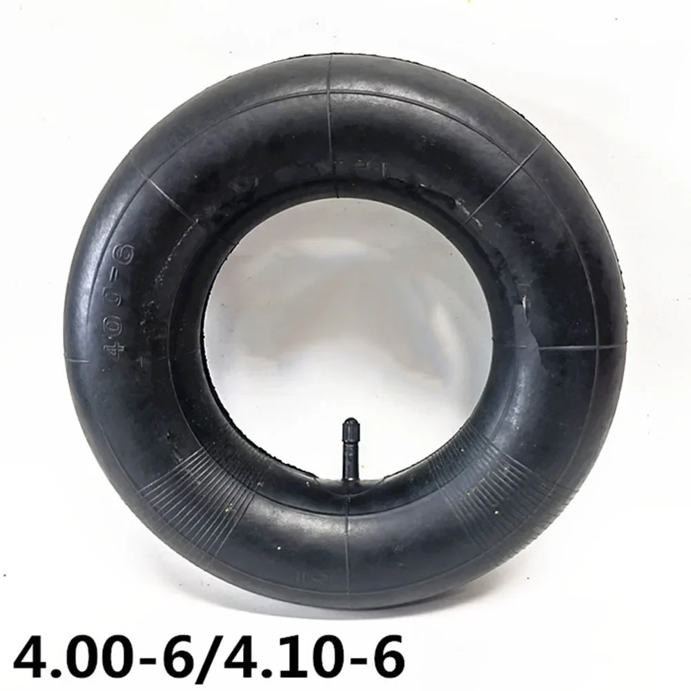 4.10/3.50-6 Inner Tube  4.00-6 For Elder Scooter Tillers Wheelbarrow Quad Bike Replace Inner Tube Straight/Bent Mouth Tire