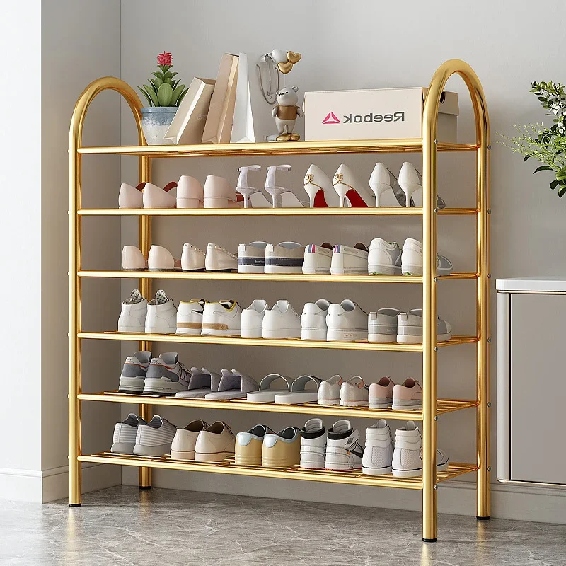 

Multi-layer Cabinet in Dormitory Hallway Simple Shoe Rack Foyer Storage Shoe Cabinet Balcony Storage Rack