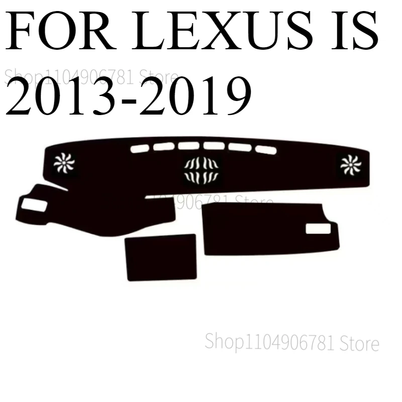 

Для LEXUS IS 2013-2019 автомобильный коврик для приборной панели, коврик для приборной панели, козырек от солнца, чехол для приборной панели, аксессуары для ковров