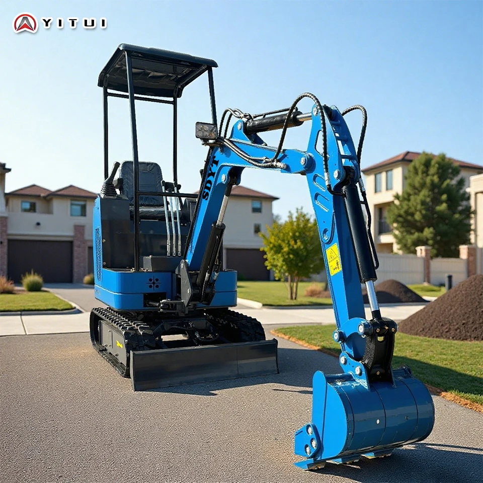 Miniexcavadora caliente de 1,5 toneladas, entrega rápida personalizada, motor Kubota Ce Epa Euro 5, miniexcavadora china