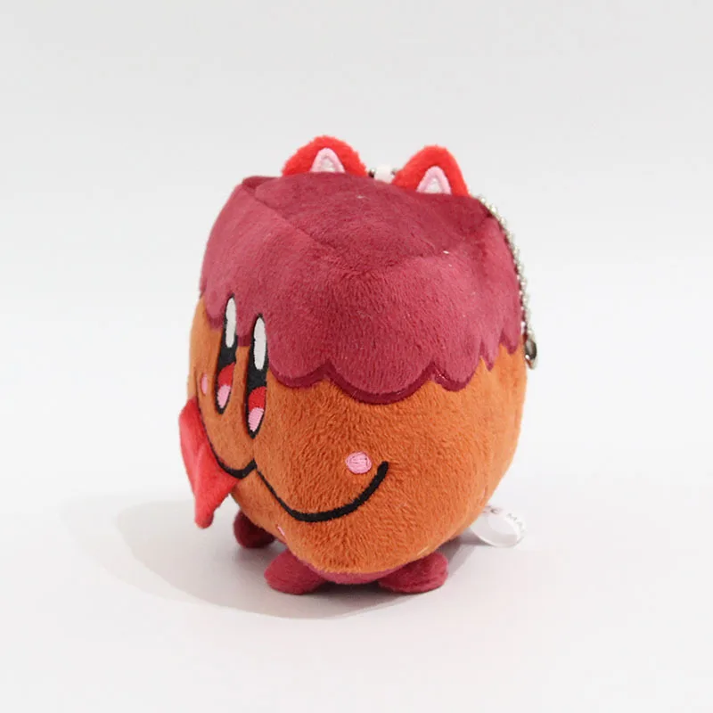 Cartoon Creative Cookies Run Kingdom Plush Pendant Key Chain Back Packaging Jewelry Soft Plush Doll Gift for Boys and Girls