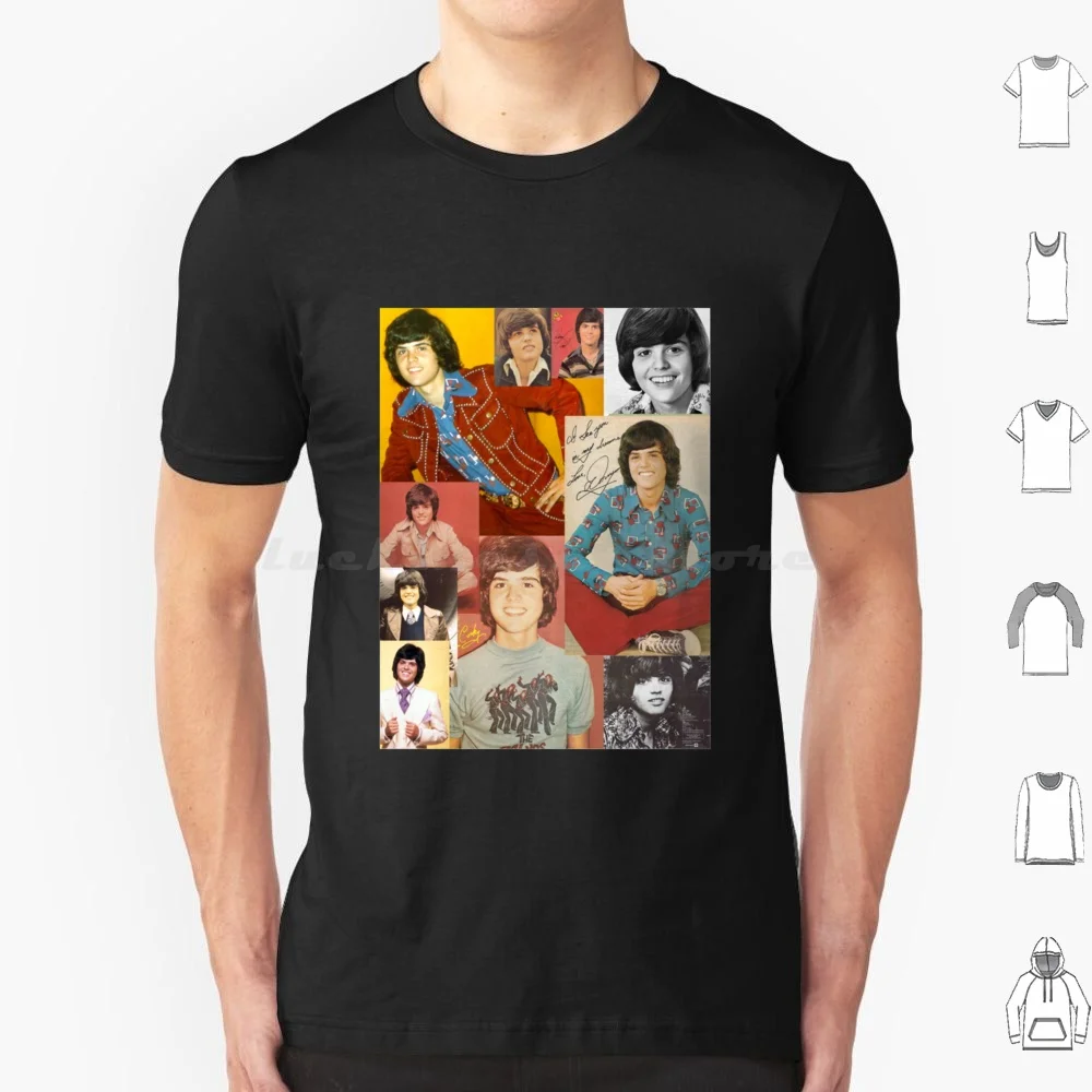 Donny Osmond Collage T Shirt 6xl Cotton Cool Tee Donny Osmond Osmond Donny Retro Donny And Marie Marie Osmond Vintage Osmonds