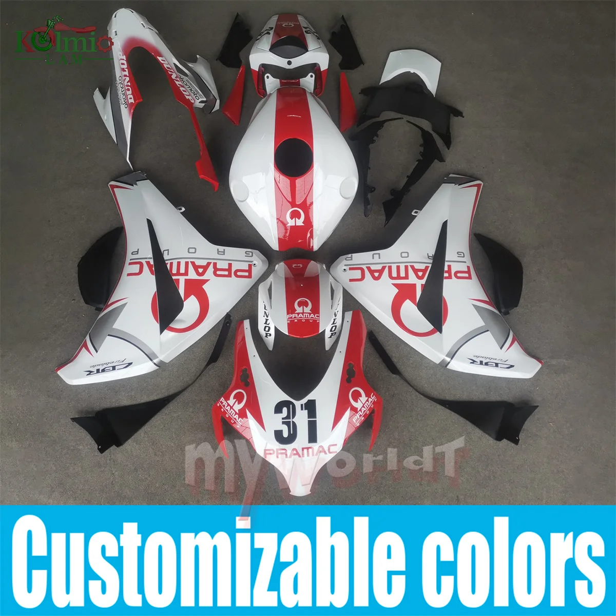 ABS Full Fairing Bodywork Kit Set Fit For Honda CBR1000RR 2008 - 2011 Motorcycle Accessories CBR 1000 CBR1000 RR 2009 2010 08 09