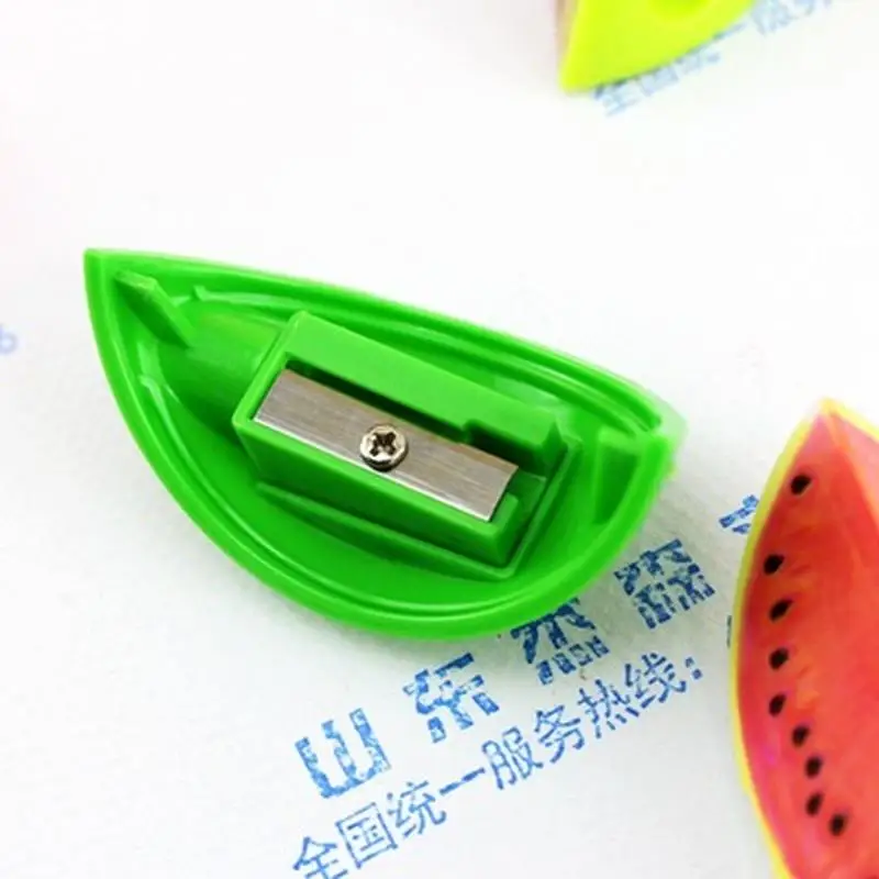 Creative Fruit Plastic Mechanical Pencil Sharpener For Kids