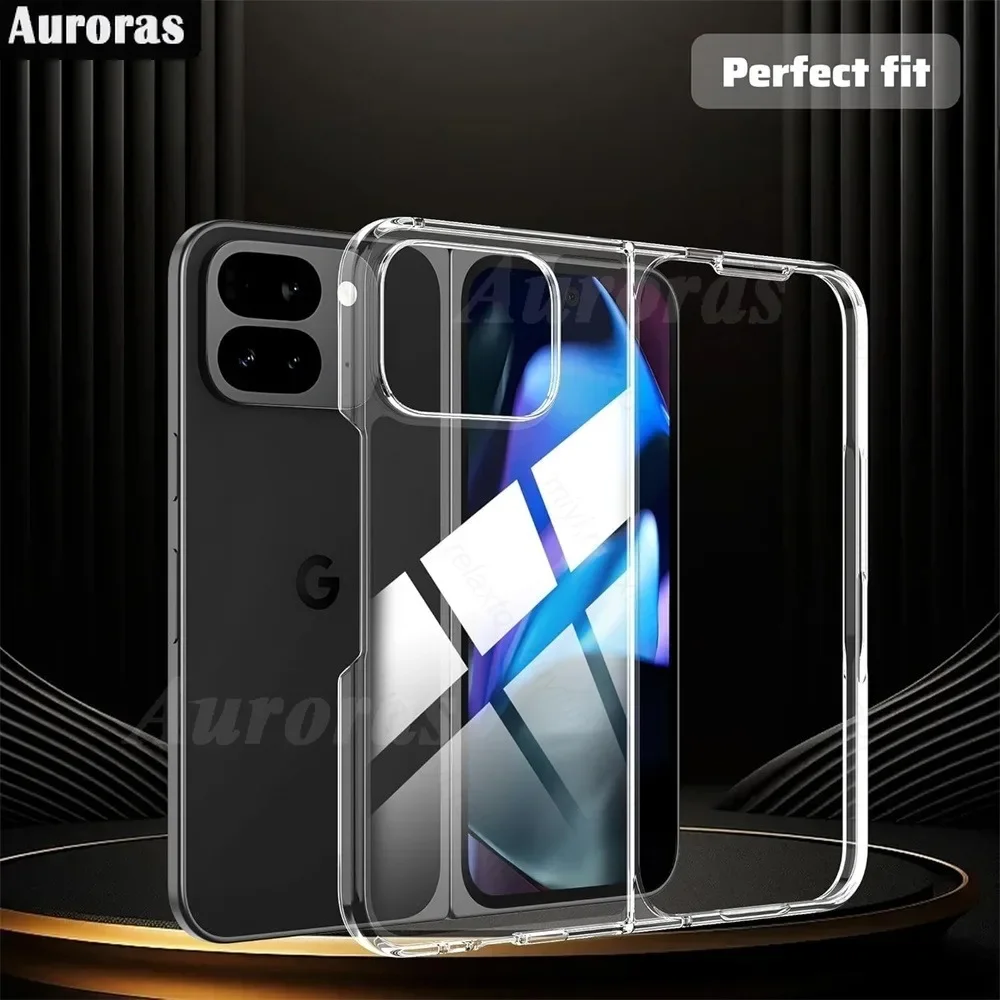 

Auroras For Google Pixel9 Pro Fold Case Transparent Hard Shell For Google Pixel9 Pro Fold Cover Fundas