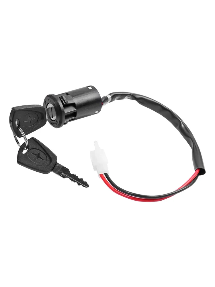 AliExpress LCQPTW Electric Bicycle Universal Ignition Switch Key Power Lock Portable Dust Proof E-bike Parts for Electric Scooter Tricycle Motorcy