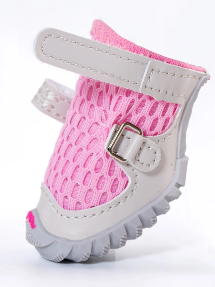 Spring/summer Dog Shoes Breathable Wear-resistant Dog Boots Poodle Schnauzer Yorkshire Puppy Shoes Dog Accessories Pet Shoes