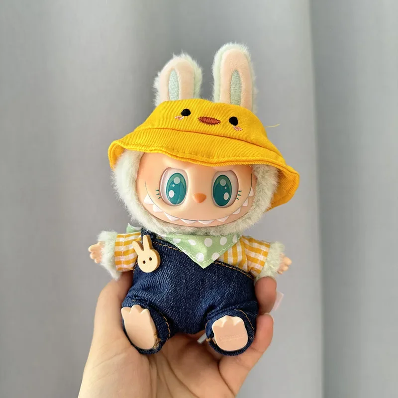 Labubu Clothes Labubu Designer Doll Clothes Original Labubu Luxury Toy Gift 17cm Doll Outfits Have A Seat Clothes