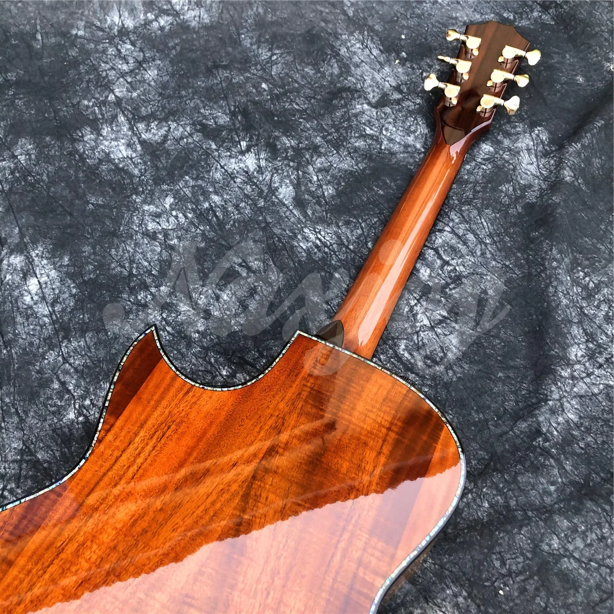 جميع كوا وود PS14 جيتار صوتي 41 بوصة كوتاواي أذن البحر ترصيع الأبنوس لوحة أصابع جيتار