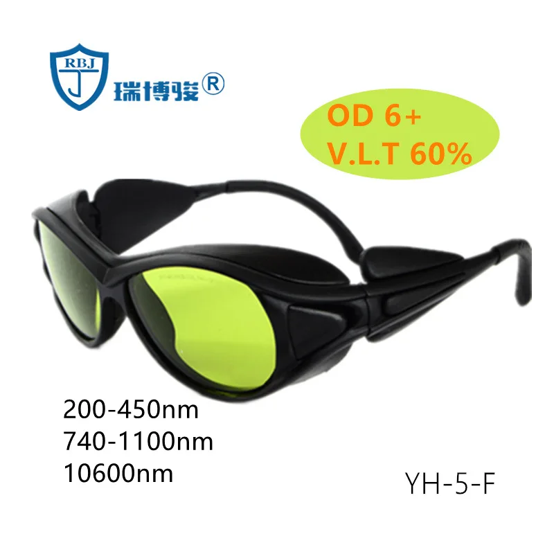 Welding and marking beauty laser protective goggles 755nm808nm1064nm goggles YH-5 OD6 +