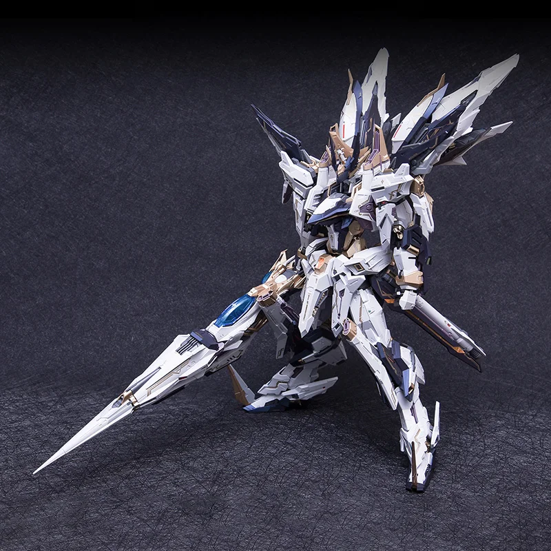 [In-Stock]SNNA PMD AURORA MG 1/100 ImperialDawnKnight-saTroops Alloy Die Casting Frame Assembly Mobile Suit Anime Action Figures